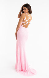 7 of 7 Primavera Couture 3768 Dress Pink