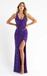 4 of 7 Primavera Couture 3768 Dress Purple