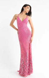 3 of 6 Primavera Couture 3770 Dress Rose