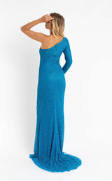 6 of 7 Primavera Couture 3773 Dress Peacock