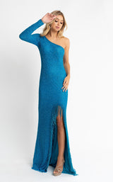 3 of 7 Primavera Couture 3773 Dress Peacock