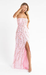 3 of 6 Primavera Couture 3782 Dress Pink