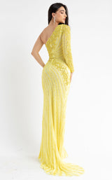 12 of 14 Primavera Couture 3785 Dress Yellow