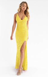 1 of 2 Primavera Couture 3792S Dress Yellow