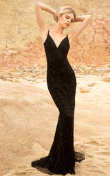 1 of 4 Primavera Couture 3793 Dress Black