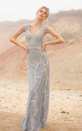 2 of 4 Primavera Couture 3794 Dress Platinum