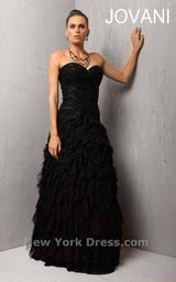 1 of 2 Jovani 5905 Black