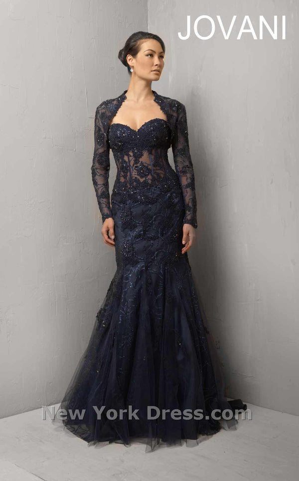 Jovani 6731 Navy