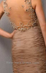 5 of 5 Jovani 73703 Taupe