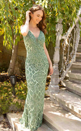 6 of 10 Primavera Couture 3903 Sage Green