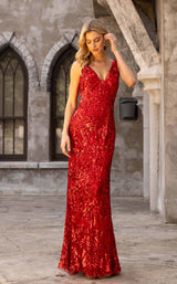 6 of 12 Primavera Couture 3908 Red