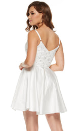 3 of 6 Alyce 3932 Dress Diamond-White