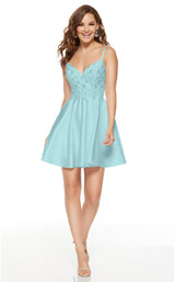 2 of 6 Alyce 3932 Dress Ice-Blue