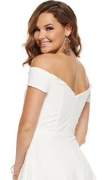 4 of 4 Alyce 3940 Dress Diamond-White
