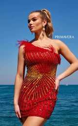 Primavera Couture 4002 Dress Red