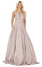 2 of 6 Dancing Queen 4008 Dress Rose-Gold