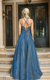3 of 6 Dancing Queen 4008 Dress Royal-Blue