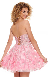 3 of 4 Rachel Allan 40090 Dress Pink