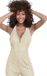 2 of 2 Jovani 401 Nude