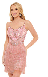 2 of 6 Rachel Allan 40141 Dress Pink