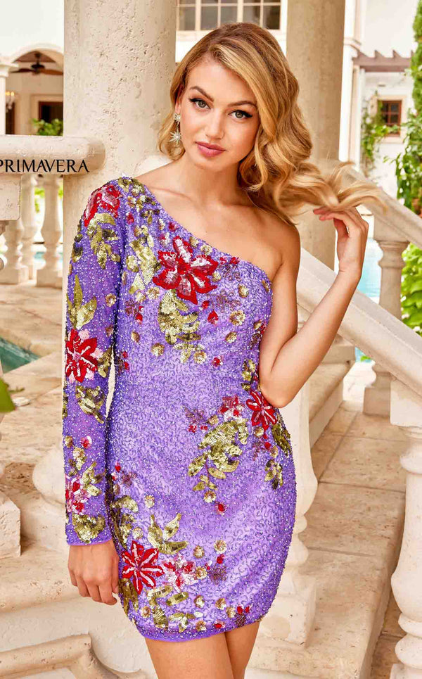 Primavera Couture 4014 Dress Lavender