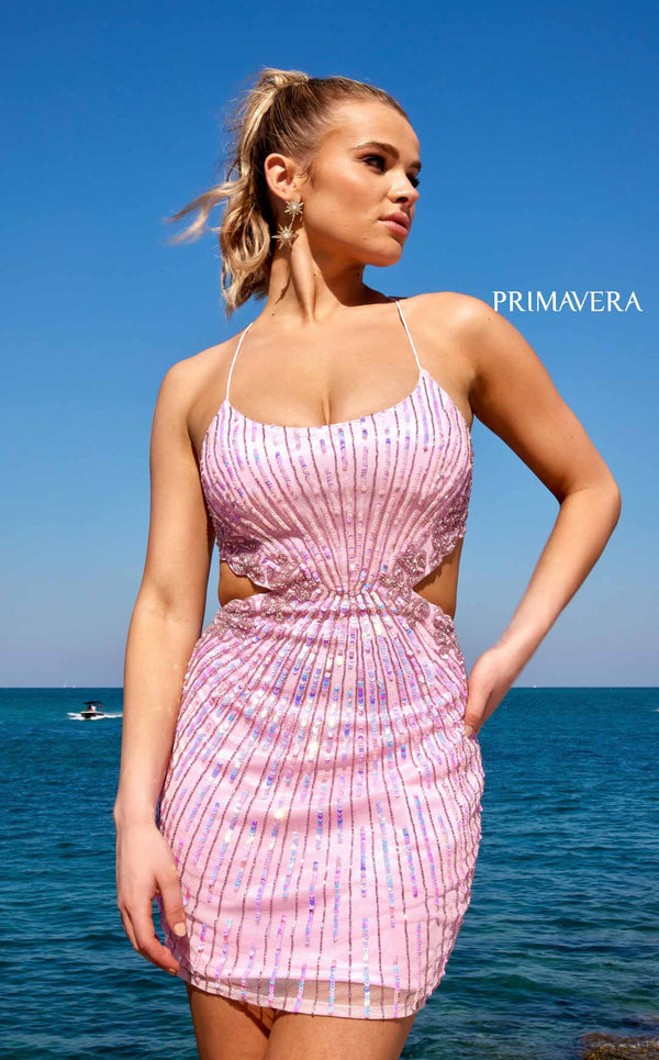 Primavera Couture 4025 Dress Baby-Pink