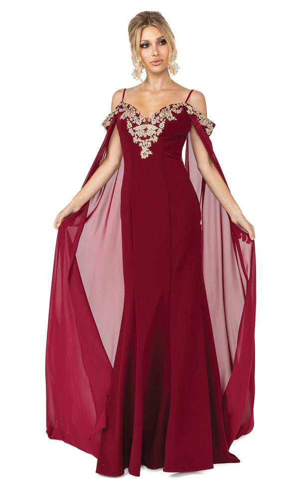 Dancing Queen 4025 Dress Burgundy