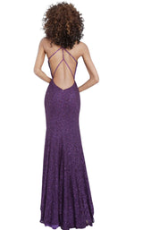 2 of 4 Jovani 4032 Purple