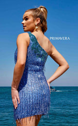 Primavera Couture 4035 Dress Bright-Blue