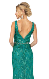 6 of 6 Dancing Queen 4036 Dress Hunter-Green