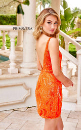 Primavera Couture 4059 Dress Orange