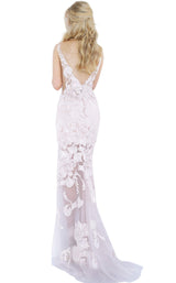 2 of 4 Jovani 4084 Rose-Gold