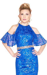 2 of 2 Mac Duggal 40853N Royal