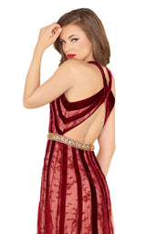 6 of 6 Mac Duggal 40876R Wine