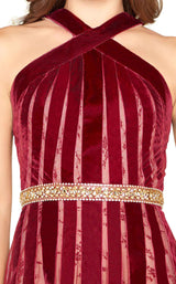 2 of 6 Mac Duggal 40876R Wine