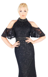 4 of 6 Mac Duggal 40877D Black