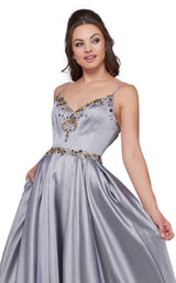 3 of 4 Mac Duggal 40890H Platinum