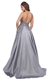 2 of 4 Mac Duggal 40890H Platinum