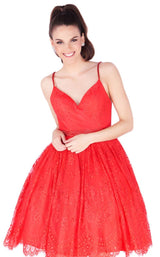 5 of 8 Mac Duggal 40920B Red
