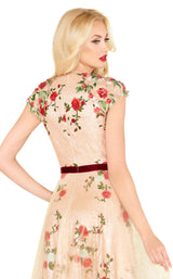 6 of 6 Mac Duggal 40951R Champagne-Rose