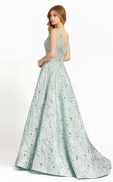 2 of 3 Mac Duggal 40996D Dress Mint-Ice