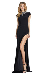 1 of 3 Mac Duggal 41018i Dress Black