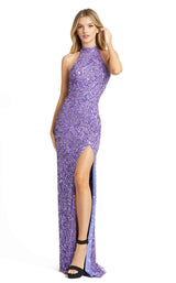 5 of 15 Mac Duggal 4112D Dress Lavender