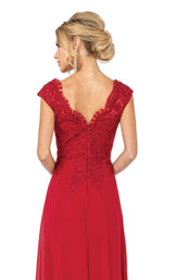 8 of 8 Dancing Queen 4122 Dress Burgundy