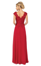 4 of 8 Dancing Queen 4122 Dress Burgundy