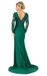 2 of 4 Dancing Queen 4124 Dress Hunter-Green