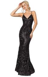 3 of 12 Dancing Queen 4144 Dress Black