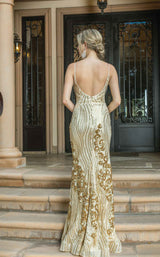 4 of 12 Dancing Queen 4144 Dress Gold