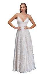 1 of 4 Nina Canacci 4199 Ivory/Nude