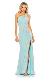1 of 3 Mac Duggal 42001 Dress Blue